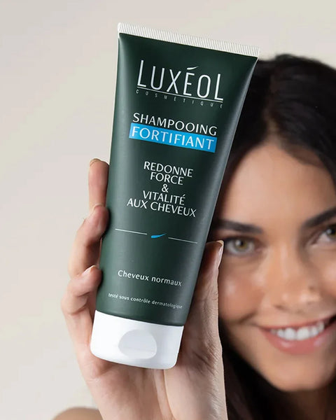 Luxéol Strengthening Shampoo - clinically proven to fortify and strengthen weak, fragile hair from first use with keratin formula